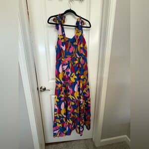 NWT Pretty Garden Women’s Summer Maxi Dress, floral. Medium